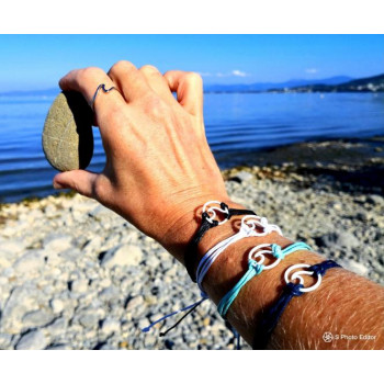 Ocean Wave charm bracelet Pura Vida