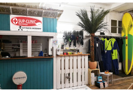 Der SUP-Piraten Shop in Unterägeri wird zum SUP-Clinic Shop